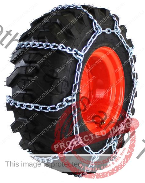 Set 2 Tire Chains 31x5x9 Quality Chain Corp 1501 Skidsteer Round
