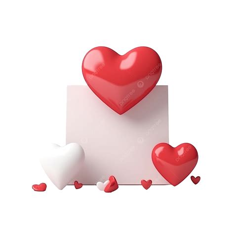 Maqueta 3d De Amor Para El Diseño Del Día De San Valentín Png Dibujos Símbolo De Amor Amor