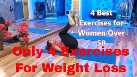 4 Best Exercises For Women Over 50 Home Workouts To Get Rid Of Belly