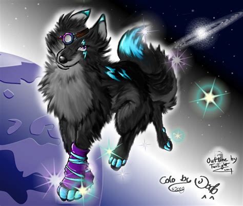 Anime Galaxy Wolf Wallpapers Top Free Anime Galaxy Wolf Backgrounds