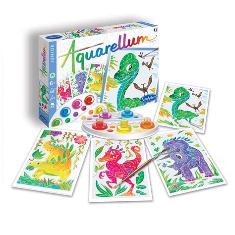Aquarellum Junior Dinosaures Defiparades Le Magasin Conseil