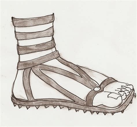 History Of Sandals Roman Sandals Military Footwear
