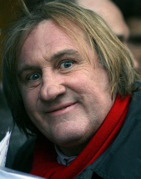 Young delinquent and wanderer in the past, depardieu started his acting career at the small traveling theatre. Typical face game!