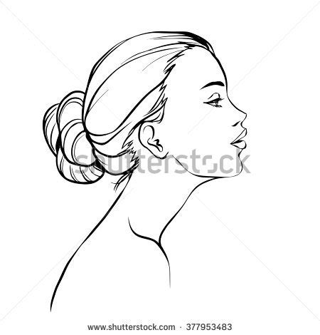 Easy Woman Face Drawing Side View Female Face Profile Drawing At Paintingvalley Com Explore