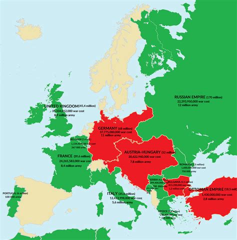No Ww1 Map Of Europe C 2022 R Imaginarymaps Gambaran