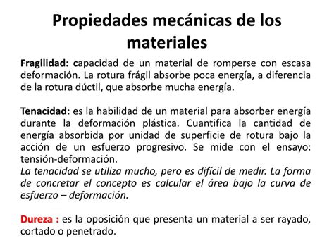 PPT Propiedades mecánicas de los materiales PowerPoint Presentation