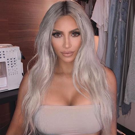Kim kardashian at arrivals for kim kardashian 34th birthday party at tao nightclub, the venetian resort hotel casino, las vegas, nv october 24, 2014. Platinum Blonde Hair: Highlights, Foils and Hairstyles ...