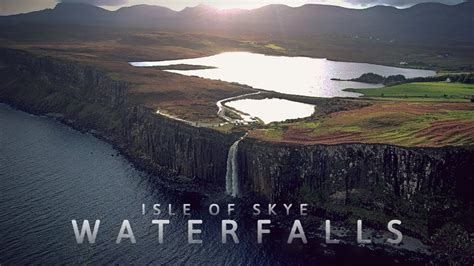 Epic Waterfalls Drone Footage From Isle Of Skye Scotland 4k In 2022