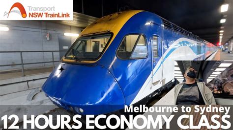 Melbourne To Sydney By Train 12 Hours In Economy Class Youtube