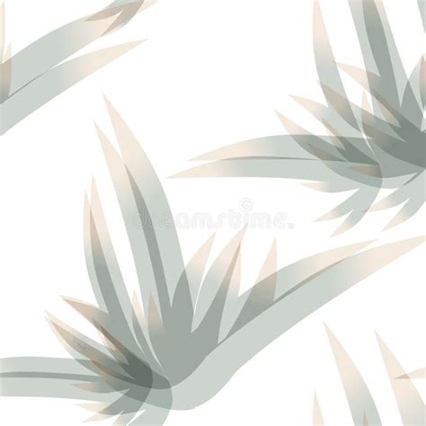 Abstract Large Sharp Leaves Of Greenish Yellow Color For Design3d