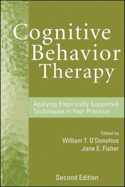 Basics Of Cognitive Behavioral Therapy