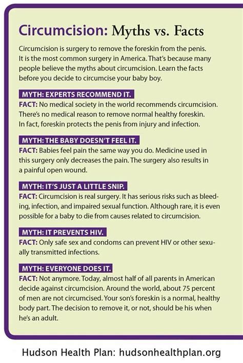 fact vs myth circumcision circumcision facts circumcision care