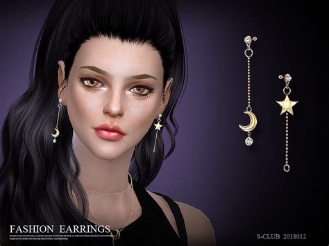 The Sims Resource S Club Ll Ts4 Earring 201812