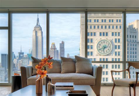 Floor To Ceiling Glazing Overlooks The Empire State Building And The