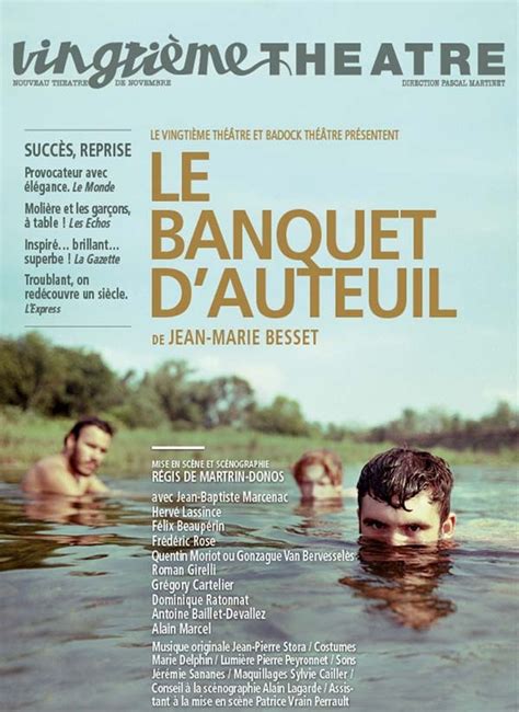 Le Banquet Dauteuil Vingtième Théâtre Lofficiel Des Spectacles