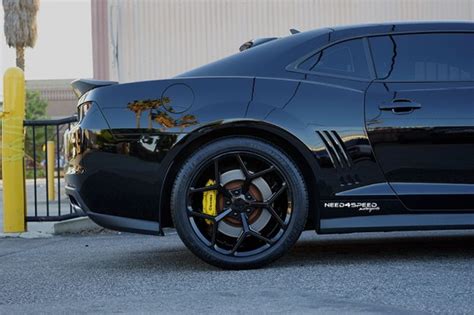 Chevy Camaro Rocking The Mrr M228 In Gloss Black Need 4 Speed Motorsports