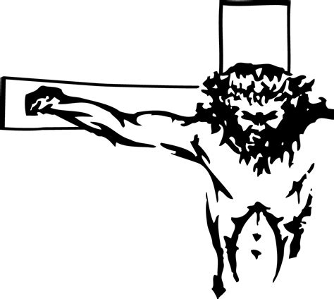 Jesus Face In Cross Svg
