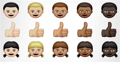 Finally Apples Racially Diverse Emojis Are Here Dazed