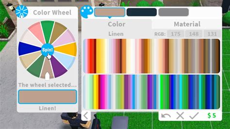 New Color Wheel Update In Bloxburg Youtube