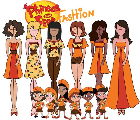Phineas And Ferb Fashion The Fireside Girls By Willemijn1991 On Deviantart