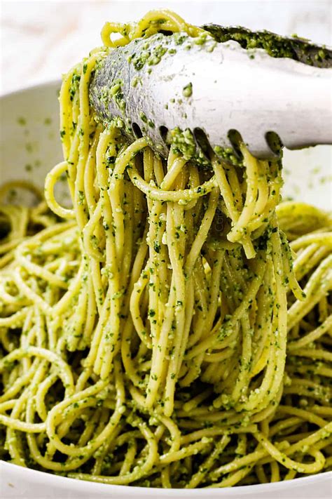Pesto Pasta With The BEST PESTO SAUCE VIDEO