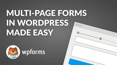 How To Create A Multi Page Form In Wordpress With Wpforms Easy Step