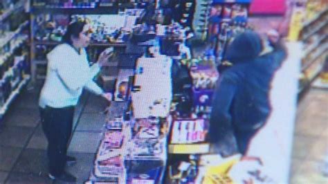 Shocking Video Clerk Uses Stun Gun To Fend Off Armed Robber