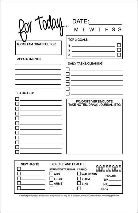 Personal Daily Journal Template Examples To Help You Start Journaling Today Free Daily