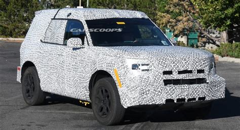 Fords Baby Bronco Spied Inside And Out Carscoops