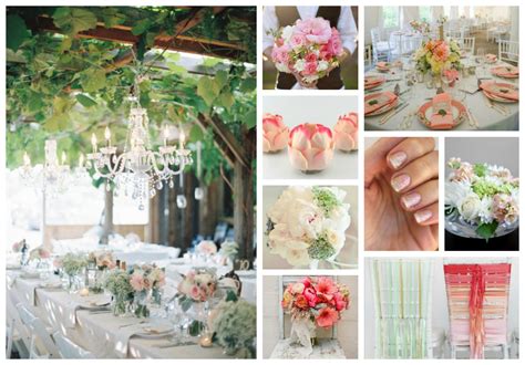 As light and fresh as the plant it's named for, mint green was a popular shade during the art deco era. Wedding Color Schemes: Mint and Pink | AllFreeDIYWeddings.com