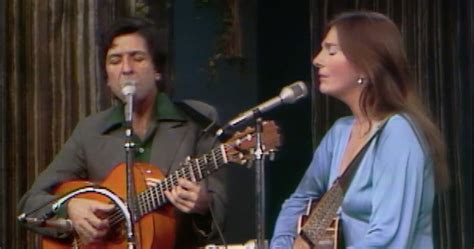 happy birthday leonard cohen performing with judy collins on soundstage in 1976
