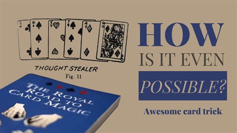 Learn This Awesome Beginner Card Trick Today Thought Stealer From The