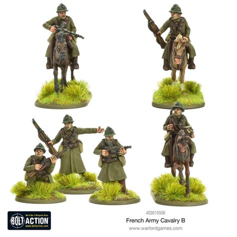 Warlord Games Bolt Action French Army Cavalry B 403015506