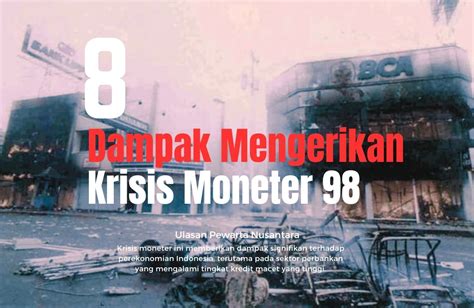 Krisis Moneter 1998 Masa Sulit Dan Perubahan Dalam Sejarah Ekonomi