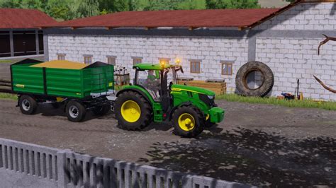 John Deere 6r 110 Series Fs22 Mod Mod For Landwirtschafts Simulator