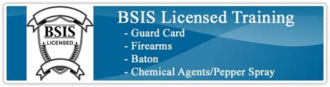 Pass a 14 hour training course in the carrying and use of firearms. Armed Guard Card Training California - Security Guards ...