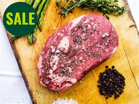 Bulk Ribeye Steak ~ Organic Grass Fed And Grass Finished 25 Steaks
