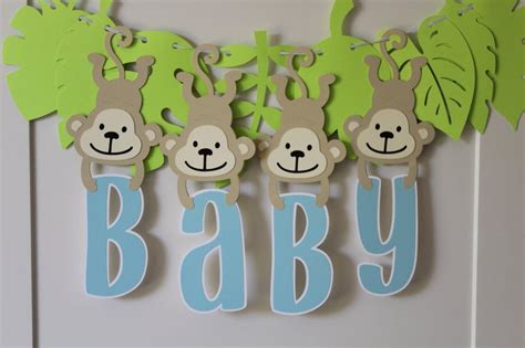 0 out of 5 stars, based on 0 reviews. Monkey theme baby shower monkey party decor its a boy ...