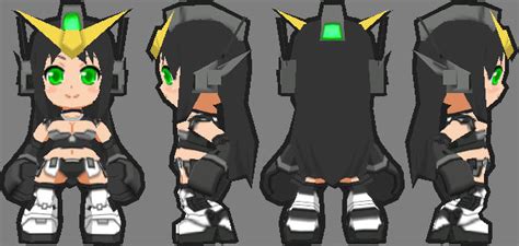 Ga2 Gundam Heavyarms Custom Girl Black Ver By Bryanz09 On Deviantart