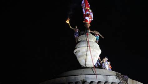 Maha Shivaratri 2021 Mahadeepa Raised Atop Lingaraj Temple