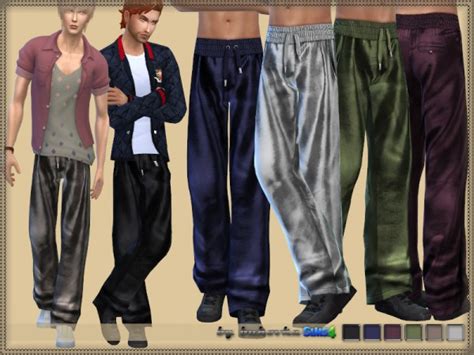 The Sims Resource Pants Satin By Bukovka Sims 4 Downloads