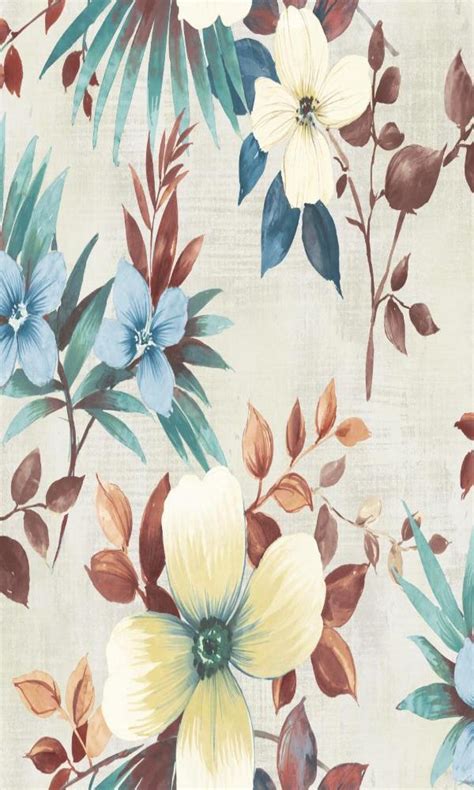 Multi Colored Classic Bold Floral Wallpaper R5082 Home Wall Covering