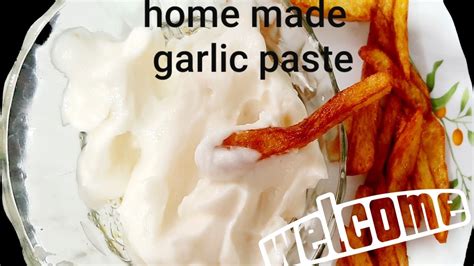 Garlic paste recipe ഈസയയ ഗർലക പസററ വടടൽ ഉണടകക YouTube