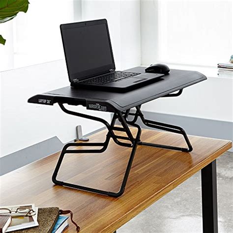 Standing desks are becoming more popular than ever, as people learn about the health hazards of sitting all day long. Small Standing Desk VARIDESK Laptop 30 Portable Stand Up ...