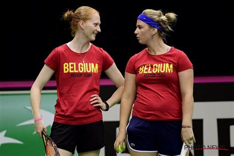 Alison Van Uytvanck Is De Lachende Landgenote In Belgisch Gekleurde Kwartfinale Op WTA Toernooi