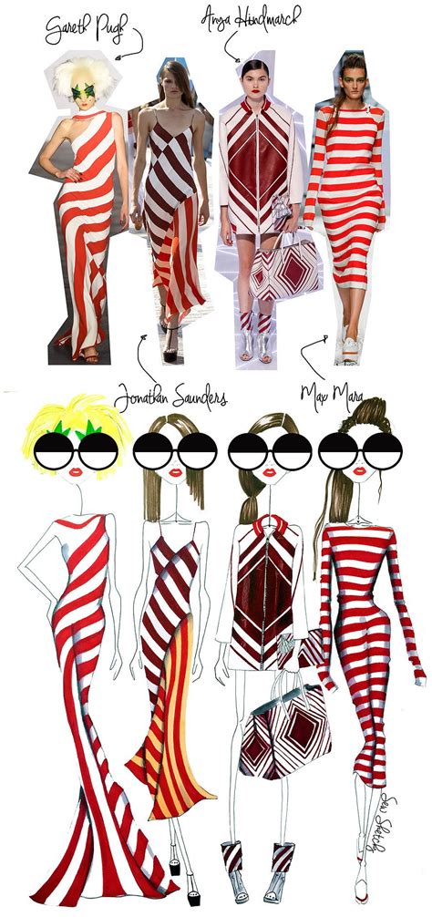 Sew Sketchy Fashion Illustration Sketches Fashion Draw Stripes Fashion