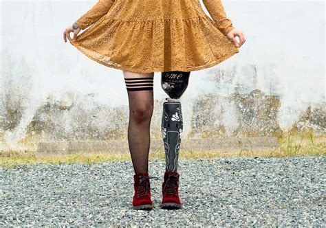 Fashionable Prosthetic Leg Covers Prosthetic Leg Fashion Bionic Woman