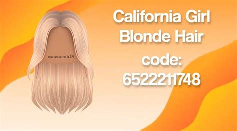 Aesthetic Blonde Hair Bloxburg Roblox Roblox Roblox Codes Roblox