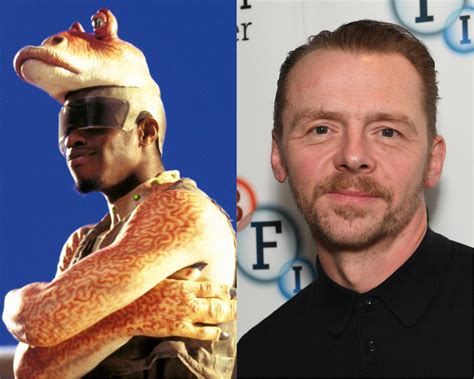 Who Was Simon Pegg In Star Wars What Box Game