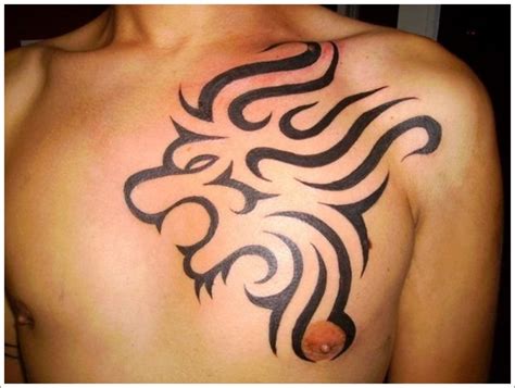 20 Tribal Lion Tattoo Designs For Your Inspiration